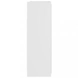 fehér szerelt fa tükrös fürdőszoba szekrény 62,5 x 20,5 x 64 cm