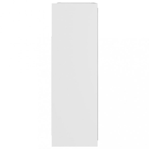 fehér szerelt fa tükrös fürdőszoba szekrény 62,5 x 20,5 x 64 cm