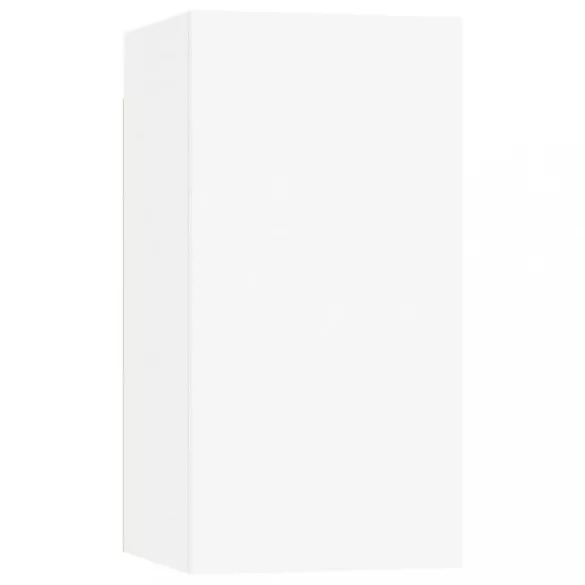 fehér szerelt fa TV-szekrény 30,5 x 30 x 60 cm