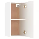 fehér szerelt fa TV-szekrény 30,5 x 30 x 60 cm