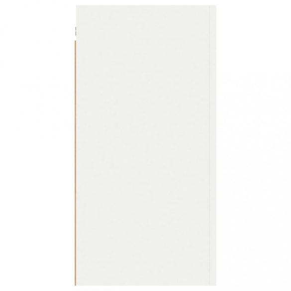 2 db fehér szerelt fa TV-szekrény 30,5 x 30 x 60 cm