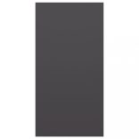 2 db szürke szerelt fa TV-szekrény 30,5 x 30 x 60 cm