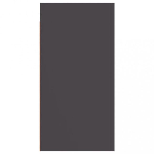 2 db szürke szerelt fa TV-szekrény 30,5 x 30 x 60 cm