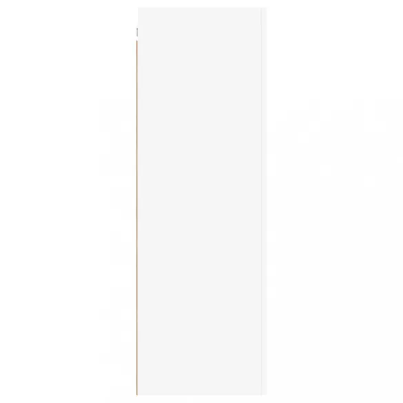 fehér szerelt fa TV-szekrény 30,5 x 30 x 90 cm