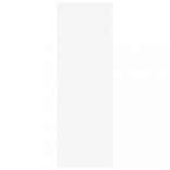 2 db fehér szerelt fa TV-szekrény 30,5 x 30 x 90 cm