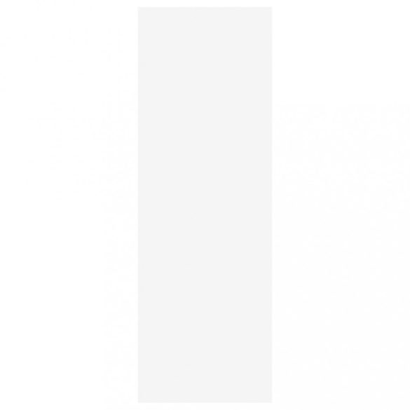 2 db fehér szerelt fa TV-szekrény 30,5 x 30 x 90 cm