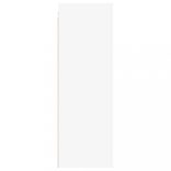 2 db fehér szerelt fa TV-szekrény 30,5 x 30 x 90 cm