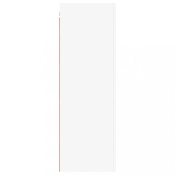 2 db fehér szerelt fa TV-szekrény 30,5 x 30 x 90 cm