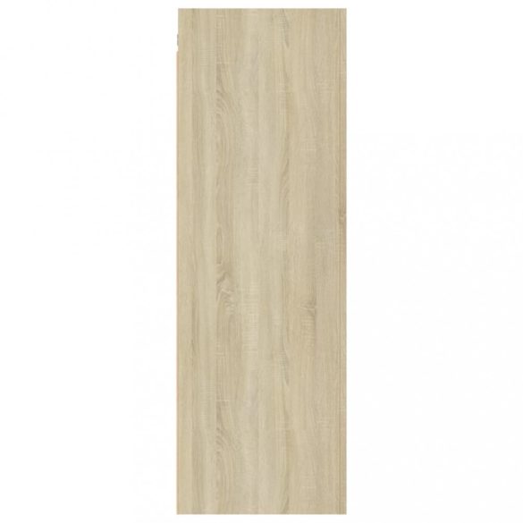 2 db sonoma tölgy szerelt fa TV-szekrény 30,5x30x90 cm