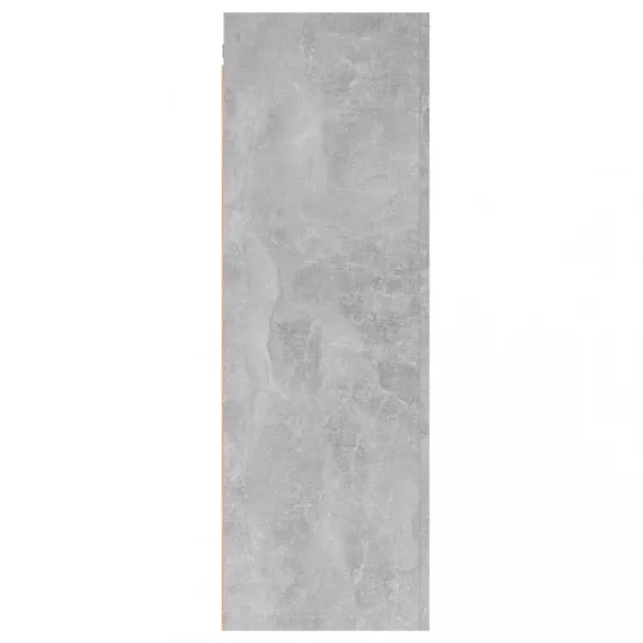 betonszürke szerelt fa TV-szekrény 30,5 x 30 x 90 cm