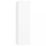 fehér szerelt fa TV-szekrény 30,5 x 30 x 110 cm