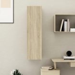 sonoma tölgy szerelt fa TV-szekrény 30,5 x 30 x 110 cm