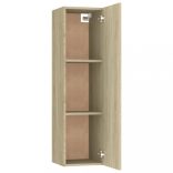 sonoma tölgy szerelt fa TV-szekrény 30,5 x 30 x 110 cm