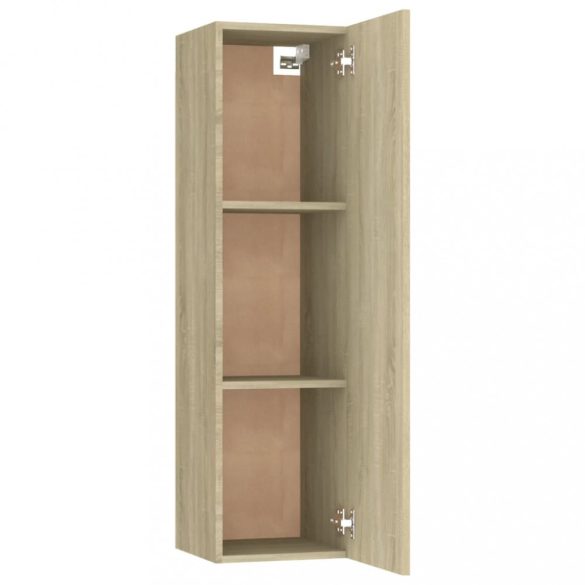 sonoma tölgy szerelt fa TV-szekrény 30,5 x 30 x 110 cm