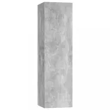 betonszürke szerelt fa TV-szekrény 30,5 x 30 x 110 cm