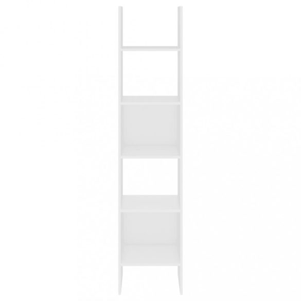 fehér szerelt fa könyvszekrény 40 x 35 x 180 cm