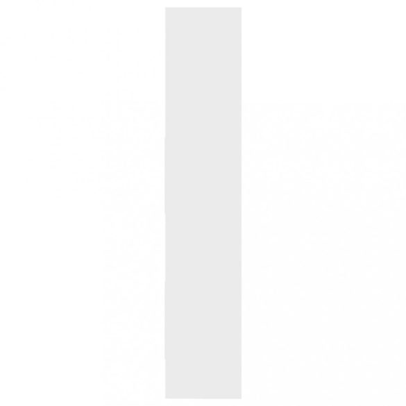 fehér szerelt fa könyvszekrény 40 x 35 x 180 cm