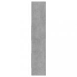 betonszürke szerelt fa könyvszekrény 40 x 35 x 180 cm