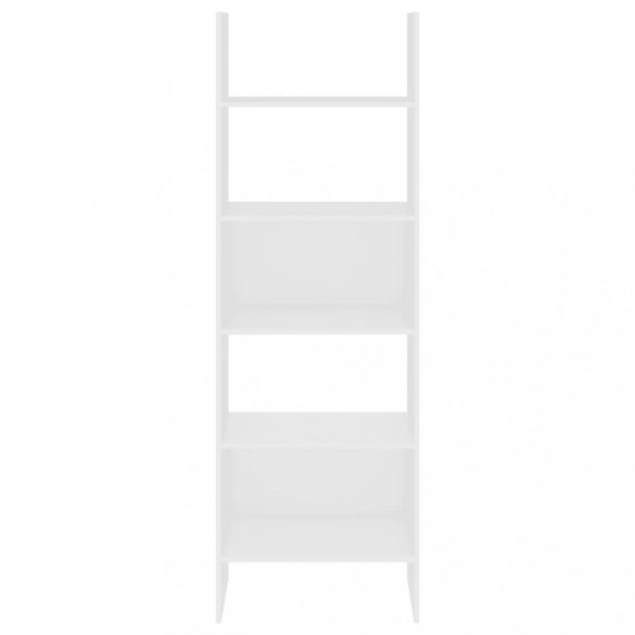fehér szerelt fa könyvszekrény 60 x 35 x 180 cm