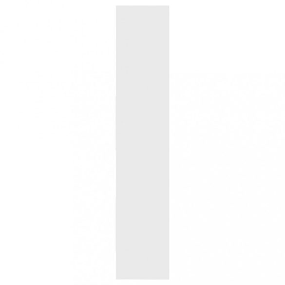 fehér szerelt fa könyvszekrény 60 x 35 x 180 cm