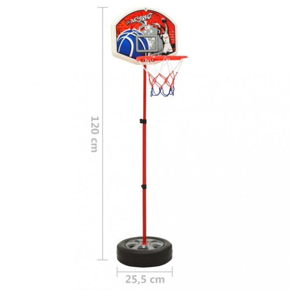 állítható kosárlabdajáték-szett 120 cm