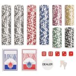 300 db-os pókerzsetonkészlet 11,5 g