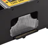 fekete automatikus kártyakeverő 2 csomaghoz