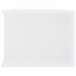 fehér TV-szekrény LED-lámpákkal 135 x 39 x 30 cm