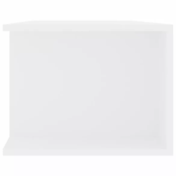 fehér TV-szekrény LED-lámpákkal 135 x 39 x 30 cm