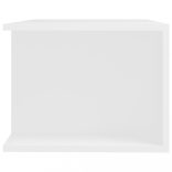 fehér TV-szekrény LED-lámpákkal 90 x 39 x 30 cm