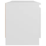 fehér TV-szekrény LED lámpákkal 120 x 30 x 36 cm