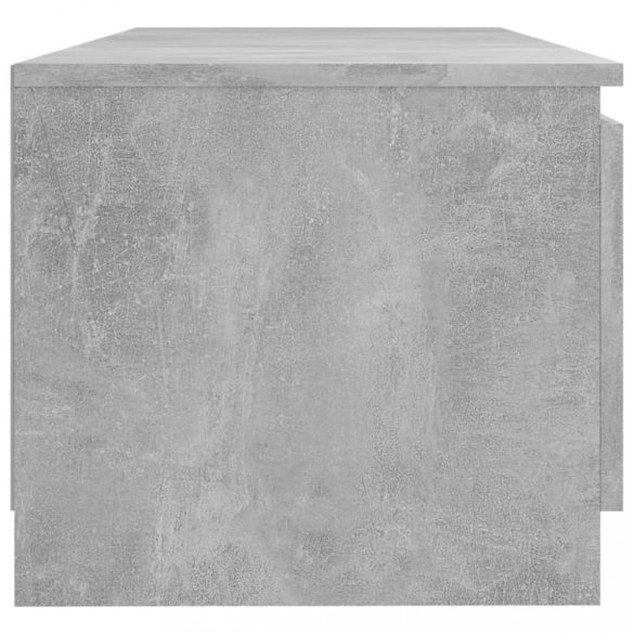 szürke TV-szekrény LED-világítással 140 x 40 x 36 cm