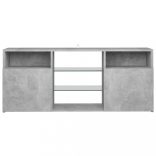 szürke TV-szekrény LED-világítással 120 x 30 x 50 cm