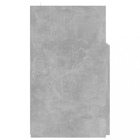 szürke TV-szekrény LED-világítással 120 x 30 x 50 cm