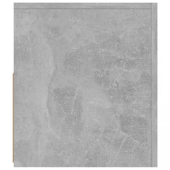 betonszürke TV-szekrény LED-világítással 120 x 35 x 40 cm