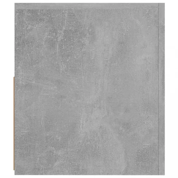 betonszürke TV-szekrény LED-világítással 90 x 35 x 40 cm