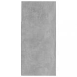 betonszürke tálalószekrény LED-világítással 80 x 35 x 75 cm