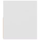 fehér TV-szekrény LED-lámpákkal 120 x 35 x 40 cm