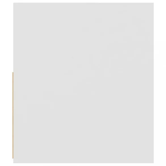 fehér TV-szekrény LED-lámpákkal 120 x 35 x 40 cm