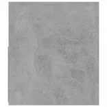 betonszürke TV-szekrény LED-lámpákkal 120 x 35 x 40 cm