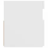 fehér TV-szekrény LED-lámpákkal 120 x 35 x 40 cm