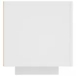 fehér TV-szekrény LED-lámpákkal 160 x 35 x 40 cm