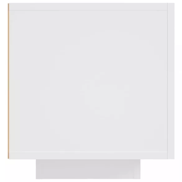 fehér TV-szekrény LED-lámpákkal 160 x 35 x 40 cm