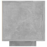 betonszürke TV-szekrény LED-lámpákkal 160 x 35 x 40 cm