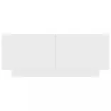 fehér szerelt fa TV-szekrény 100 x 35 x 40 cm