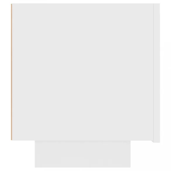 fehér szerelt fa TV-szekrény 100 x 35 x 40 cm