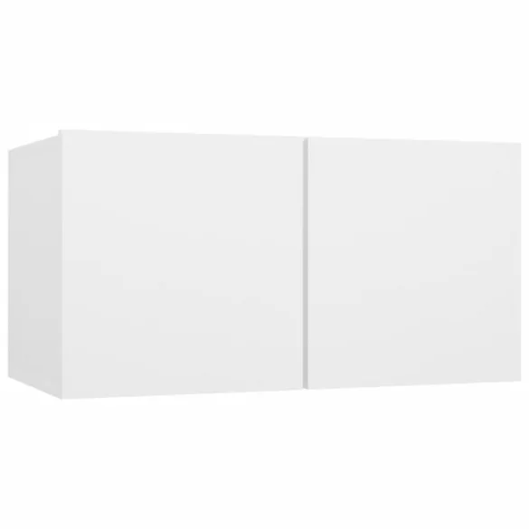 fehér függő TV-szekrény 60 x 30 x 30 cm