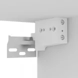 fehér függő TV-szekrény 60 x 30 x 30 cm