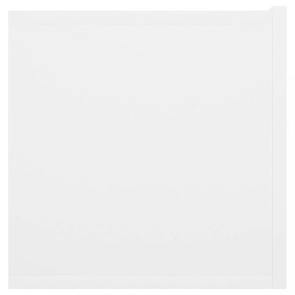 2 db fehér függő TV-szekrény 60 x 30 x 30 cm