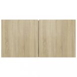 2 db sonoma tölgy függő TV-szekrény 60 x 30 x 30 cm